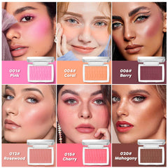 LYBHDAFA open compact with brush illustrating easy on-the-go touch-ups
