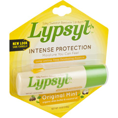 Lypsyl close-up of oversized applicator tip for even spreading benefit