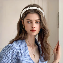 LYroo headbands laid flat to compare width and find the right volume benefit