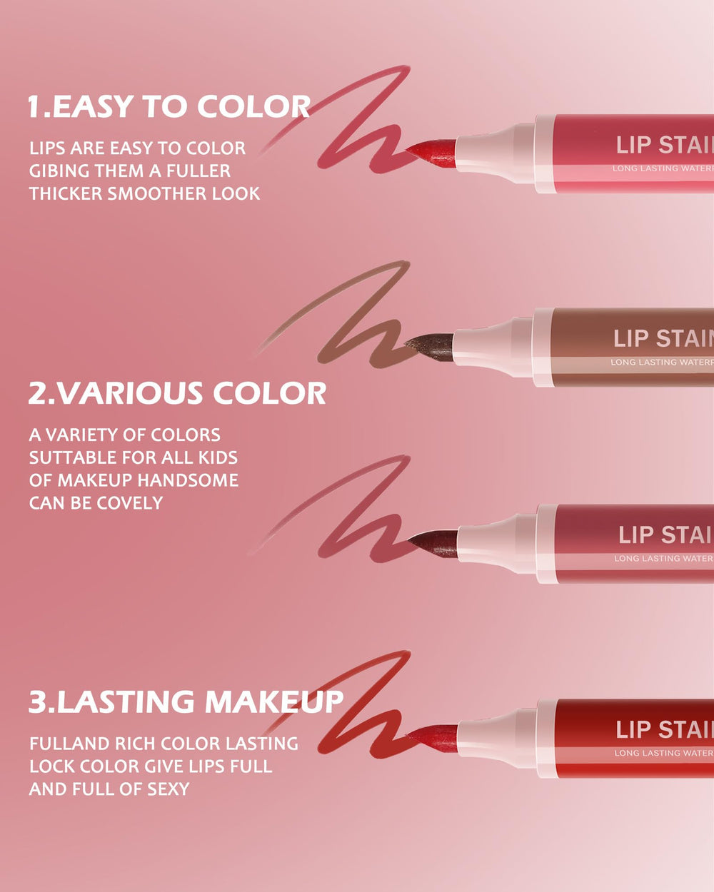 LYSdefeu four-color array displaying shade variety and versatile looks