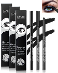LYSdefeu front packaging showing three matte black liners and durable gift-ready box