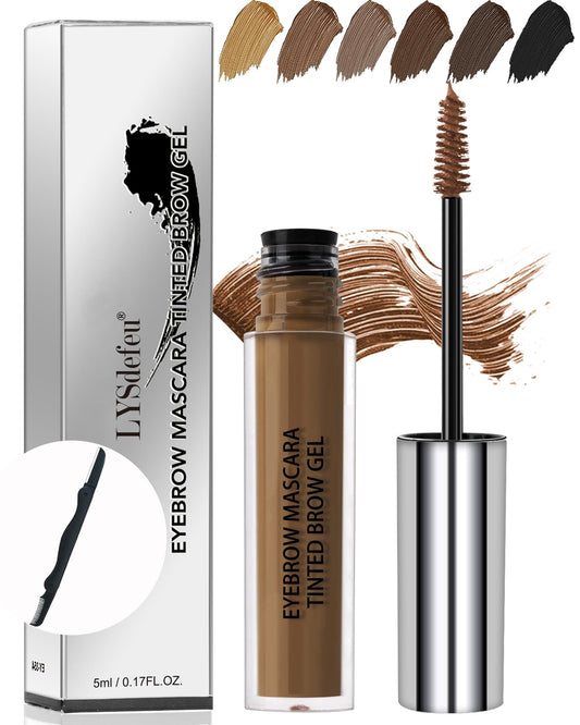 LYSdefeu front packaging showing shade 02 Auburn and compact tube for travel