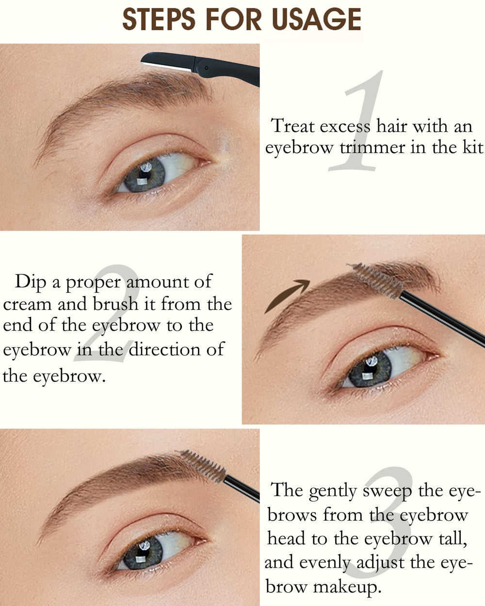 LYSdefeu applied on model in natural light for long-lasting hold benefit