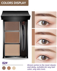 LYSdefeu open palette with mirror and brushes for convenient on-the-go touch ups