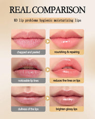 LYSdefeu open tube with balm swirl demonstrating easy application and instant moisture