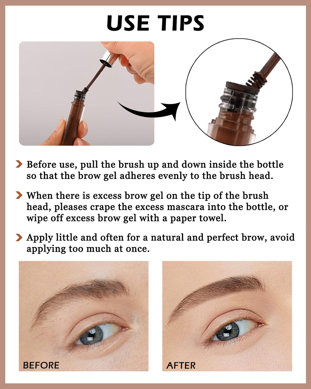 LYSdefeu razor and brush included tools for shaping and tidy edges benefit