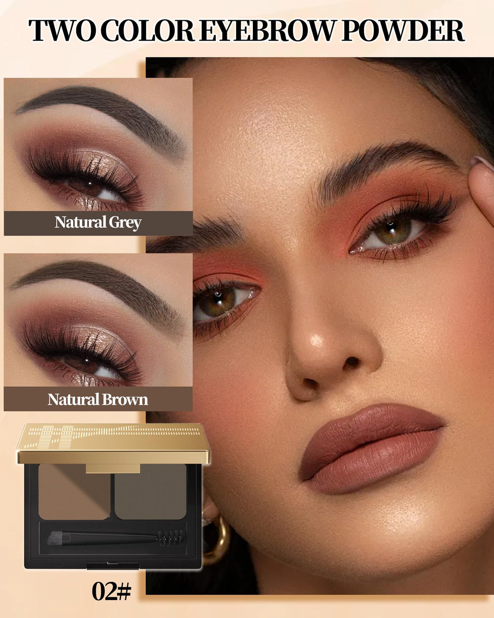 LYSdefeu close-up of the two shades showing blendable texture and precise pigment