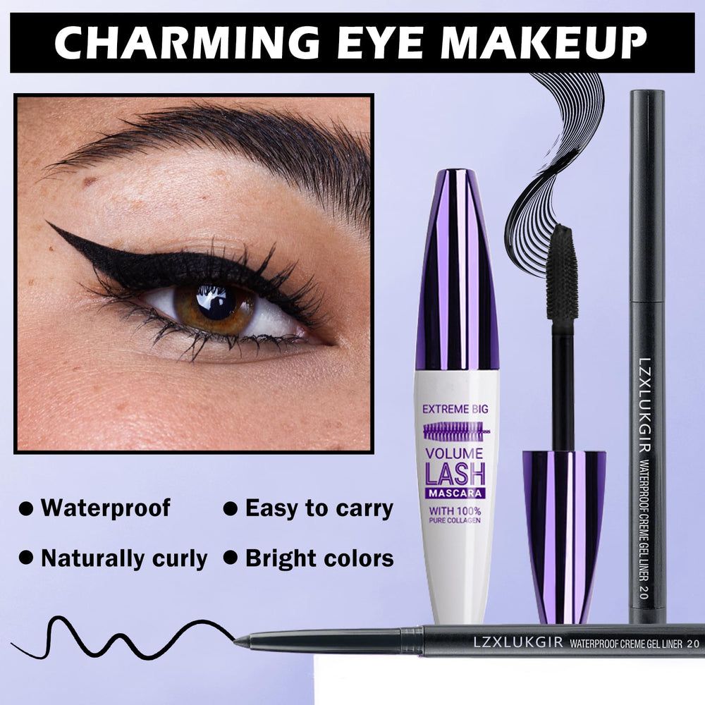 LZXLUKGIR eyeliner tip displaying rich, consistent pigment