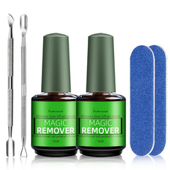 LZXLUKGIR front packaging showing two 15ml bottles and tools for fast removal
