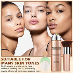 LZXLUKGIR lifestyle portrait showing radiant finished skin and natural glow