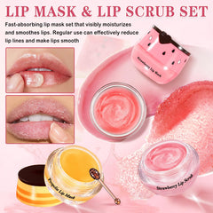 LZXLUKGIR close-up of strawberry scrub texture illustrating gentle exfoliation