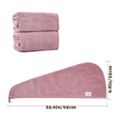 M-bestl two bean pink wraps folded showing set convenience and travel readiness