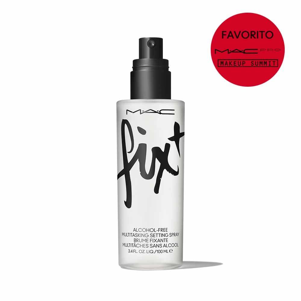 MAC Fixt ORIGINAL fine mist close-up demonstrating even lightweight application