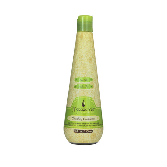 Macadamia Natural Oil front bottle showing product and benefits