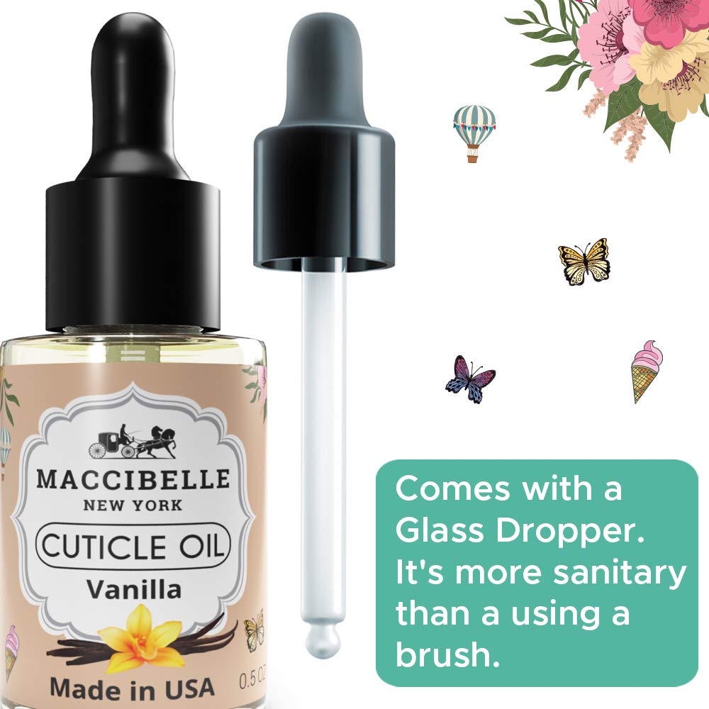 Close-up of Maccibelle oil texture demonstrating light absorption and non-greasy finish