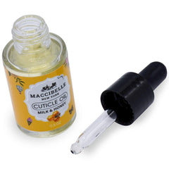 Maccibelle bottle on bathroom vanity illustrating daily routine and convenience benefit
