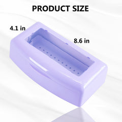 Machine-Ya clear window detail for visible monitoring of disinfectant progress