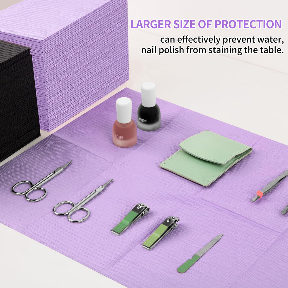 Machine-Ya mat beside a ruler showing 13 by 18 inch size for full coverage