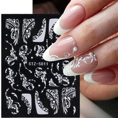 Macute layout of sheets displaying varied floral and lace patterns for design options