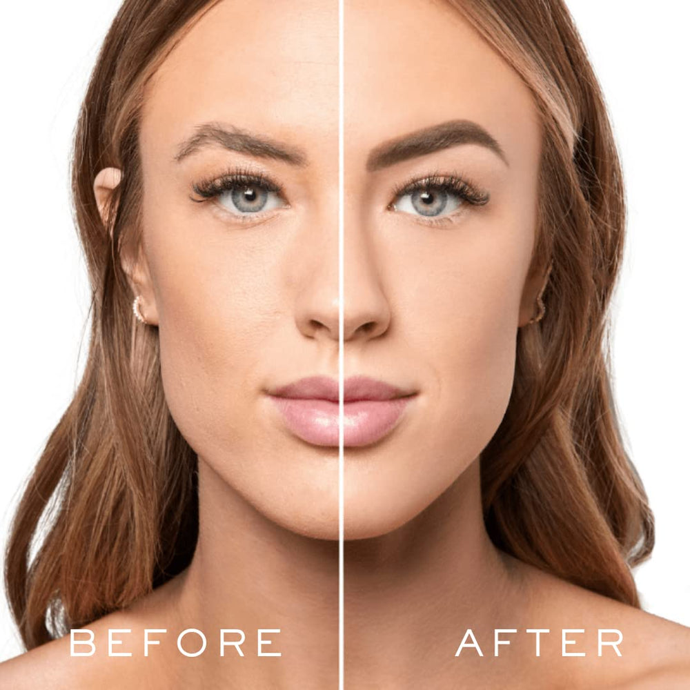 MADLUVV nine stencil shapes arranged to choose perfect brow