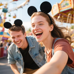 MADO side profile of headband worn demonstrating stable fit and lightweight feel