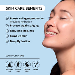 MAELOVE ingredient label close-up highlighting peptides and niacinamide benefits