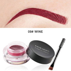MAEPEOR close-up cream texture swatch showing smooth pigmented formula for easy blending