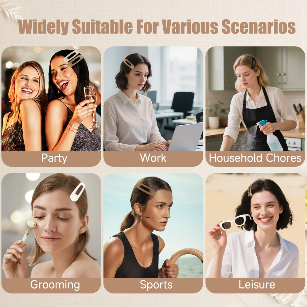 Maeups clip worn in office setting offering discreet, comfortable all-day use