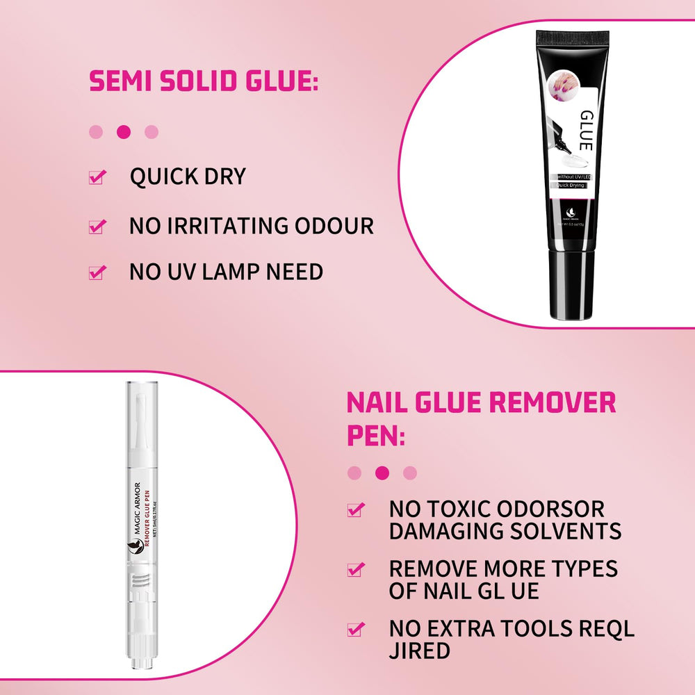 MAGIC ARMOR aluminum tube close-up preserving glue freshness