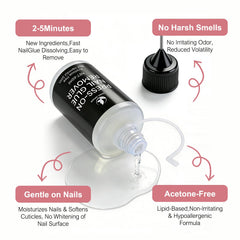 MAGIC ARMOR cuticle pusher alongside bottle to enable safe gentle nail lifting