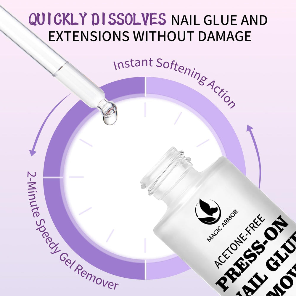 MAGIC ARMOR dropper dispensing precise drops for clean application
