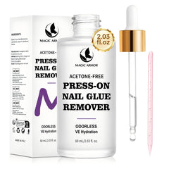 MAGIC ARMOR front bottle showing 60ml product and ease of use