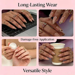 Magrace kit contents laid out with 24 nails and tools for easy DIY application
