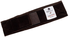 MainBasics band next to ruler showing slim profile and travel-friendly benefit