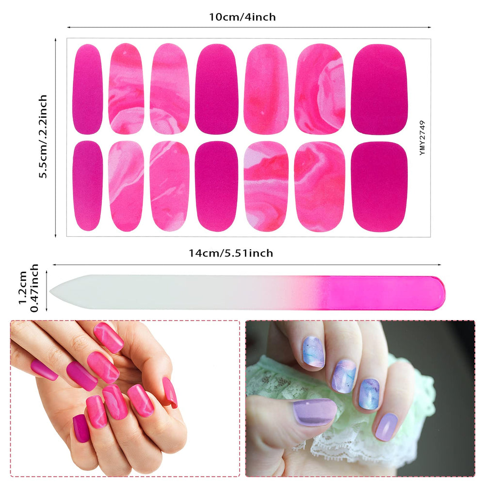 Maitys step-by-step application on a nail illustrating quick salon-style result