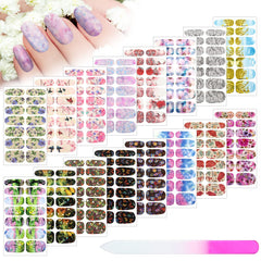 Maitys front packaging showing 16 sheets and glass file for complete set