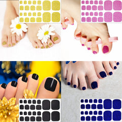 Maitys layout of pre-cut sizes showing 11 widths for a tailored toe fit