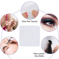 Maitys stacked wipes in clear plastic box keeping pads dust-free