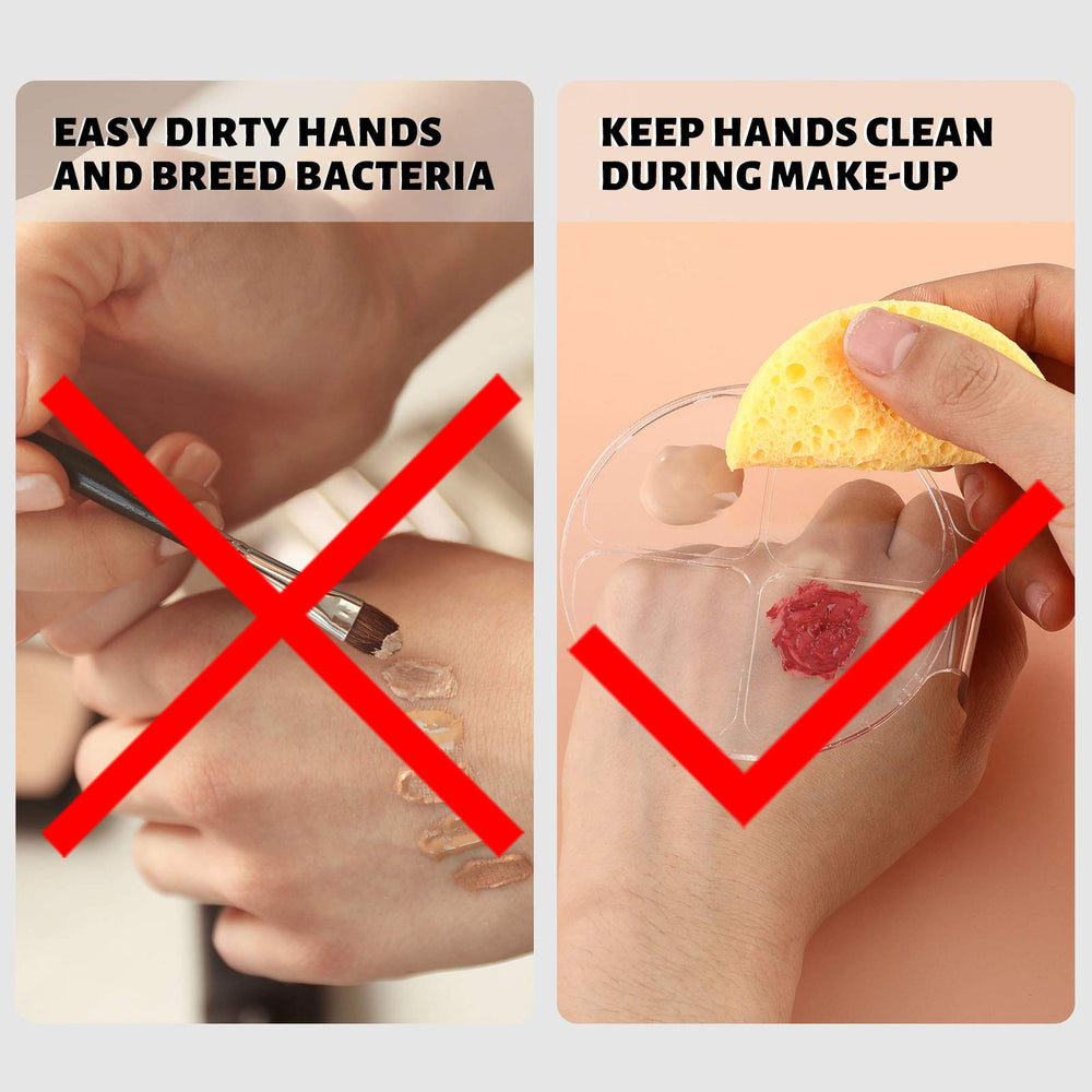 Maitys with spatula detail demonstrating hygienic application and reduced waste