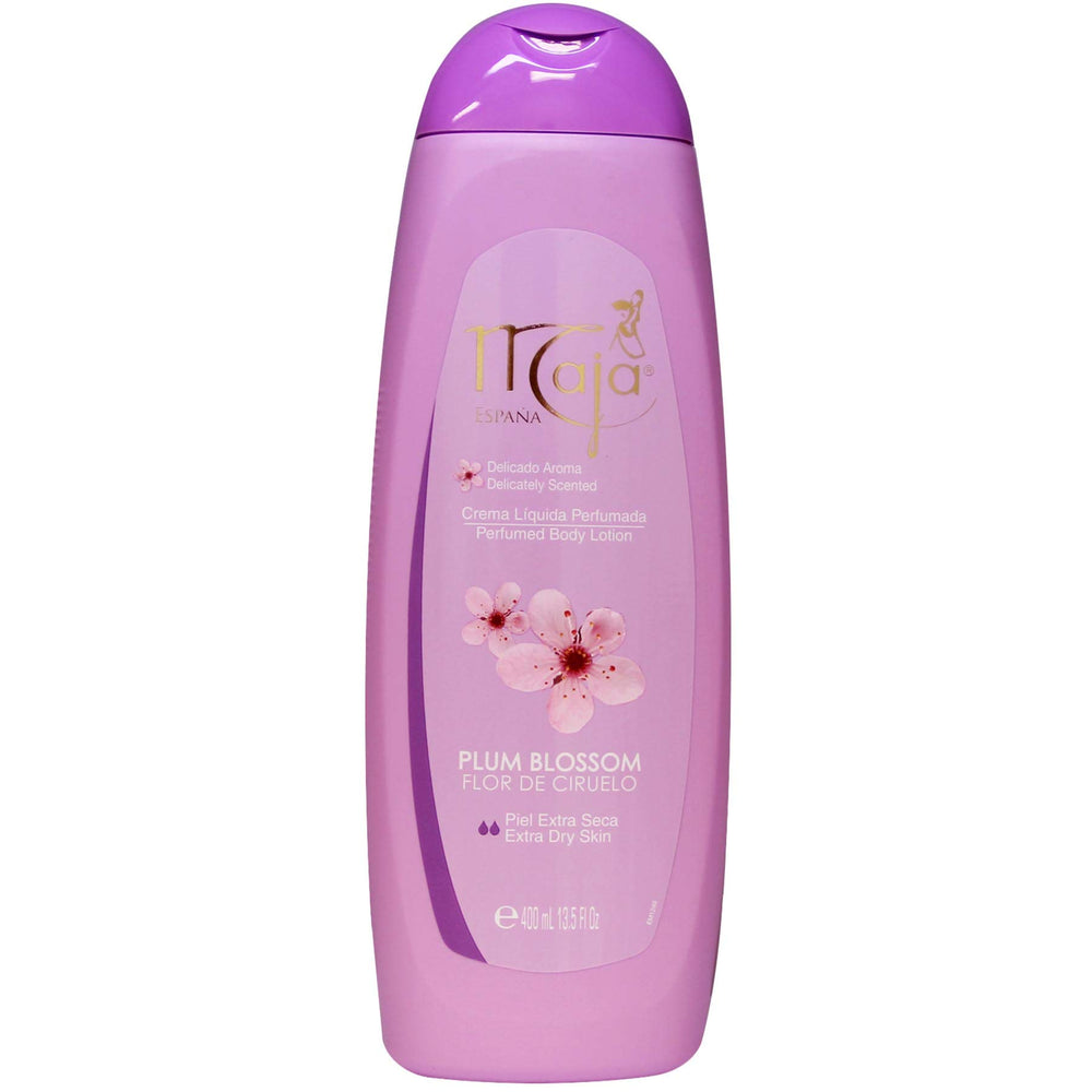 Maja lotion texture swatch on skin showing creamy absorbent consistency benefit