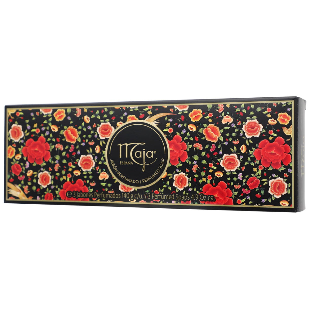 Maja soap creating rich lather in hand demonstrating cleansing and softening benefit