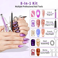 Majeree closeup of 3-in-1 magnetic pen highlighting ergonomic grip and control