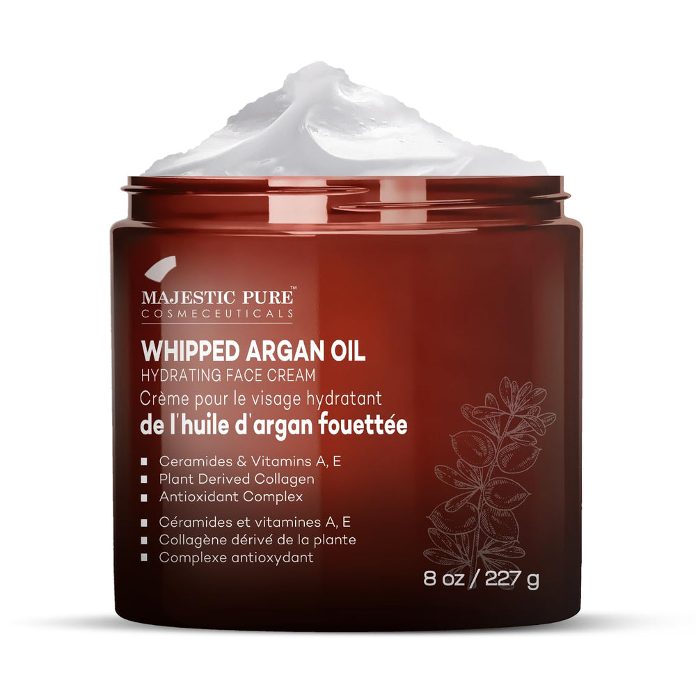 Majestic Pure whipped texture close-up illustrating lightweight absorption