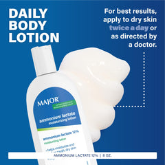 MAJOR lotion being dispensed from pump illustrating controlled application benefit