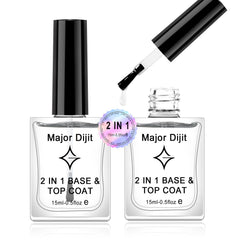 Major Dijit front bottle showing clear 2-in-1 label and quick-dry benefit