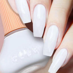 Major Dijit front bottle view showing Ghost White shade and label benefit: fast dry
