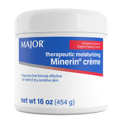 MAJOR jar front view showing clean label and fragrance-free benefit