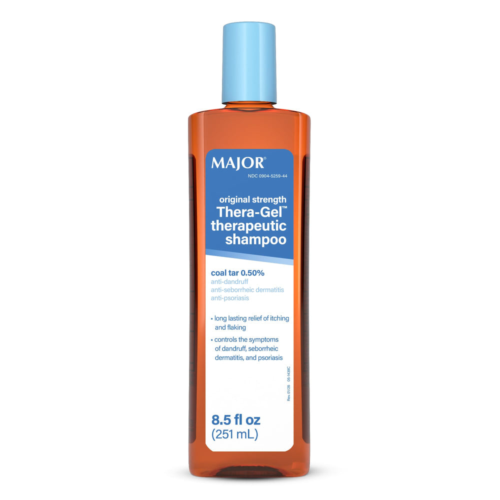 Major Thera-Gel front label showing product name and strength for clear identification and confidence