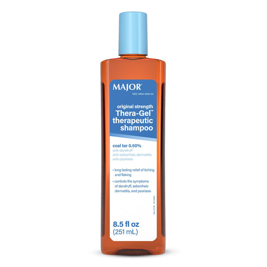 Major Thera-Gel front label showing product name and strength for clear identification and confidence
