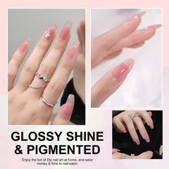 Major Dijit nail polish applied on fingernails, showcasing everyday elegance